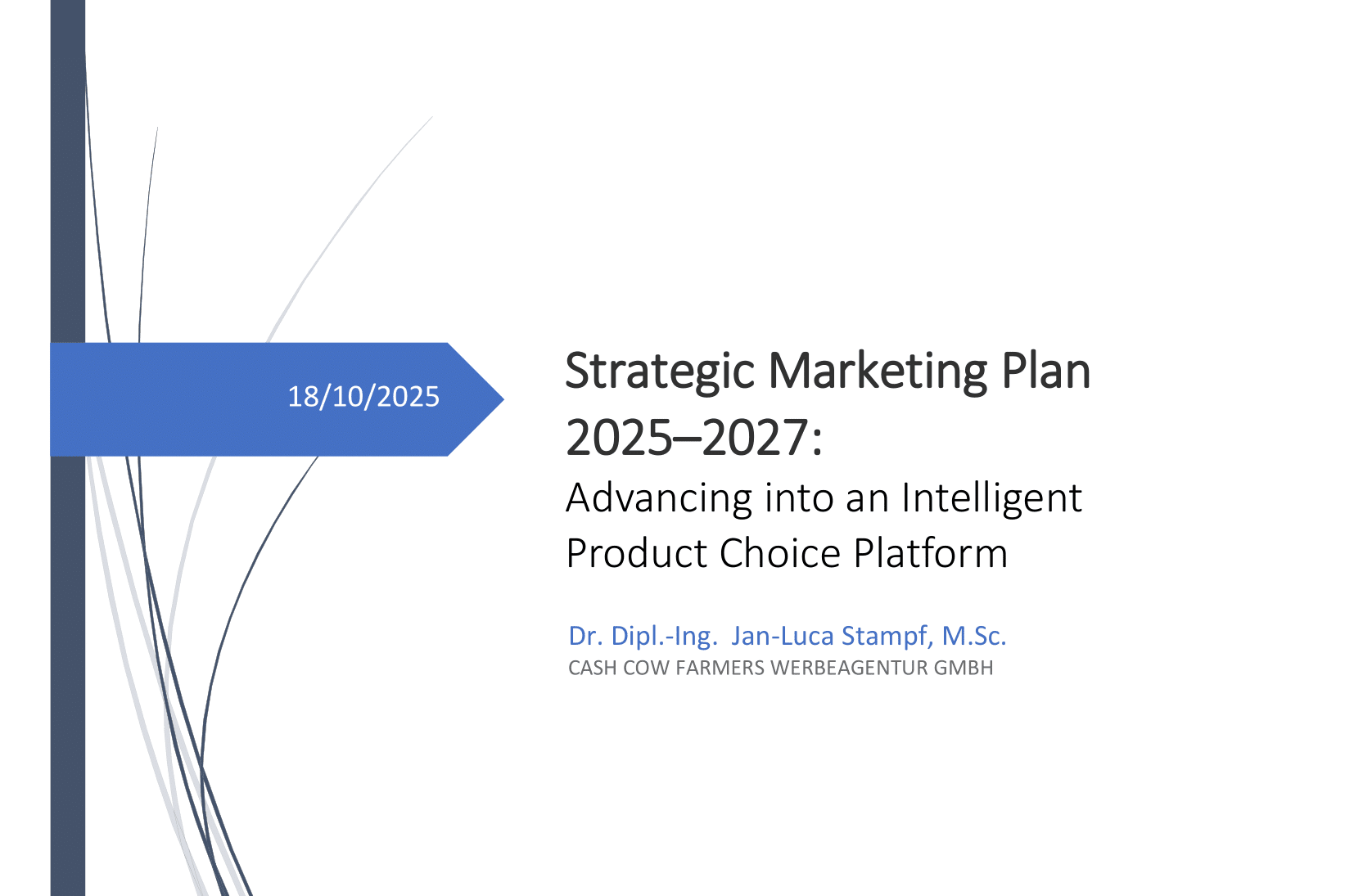 Strategischer Marketingplan